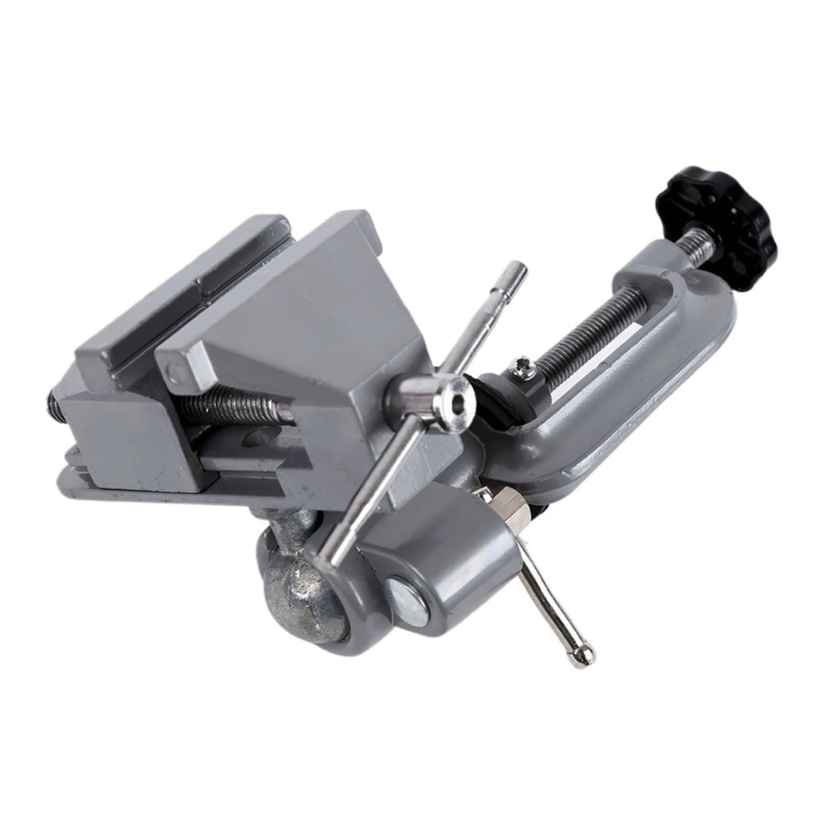 Bench Vice, Bench Vise Rotates 360° for Drilling Woodworking Jewelry Making for Woodworking, Metalworking