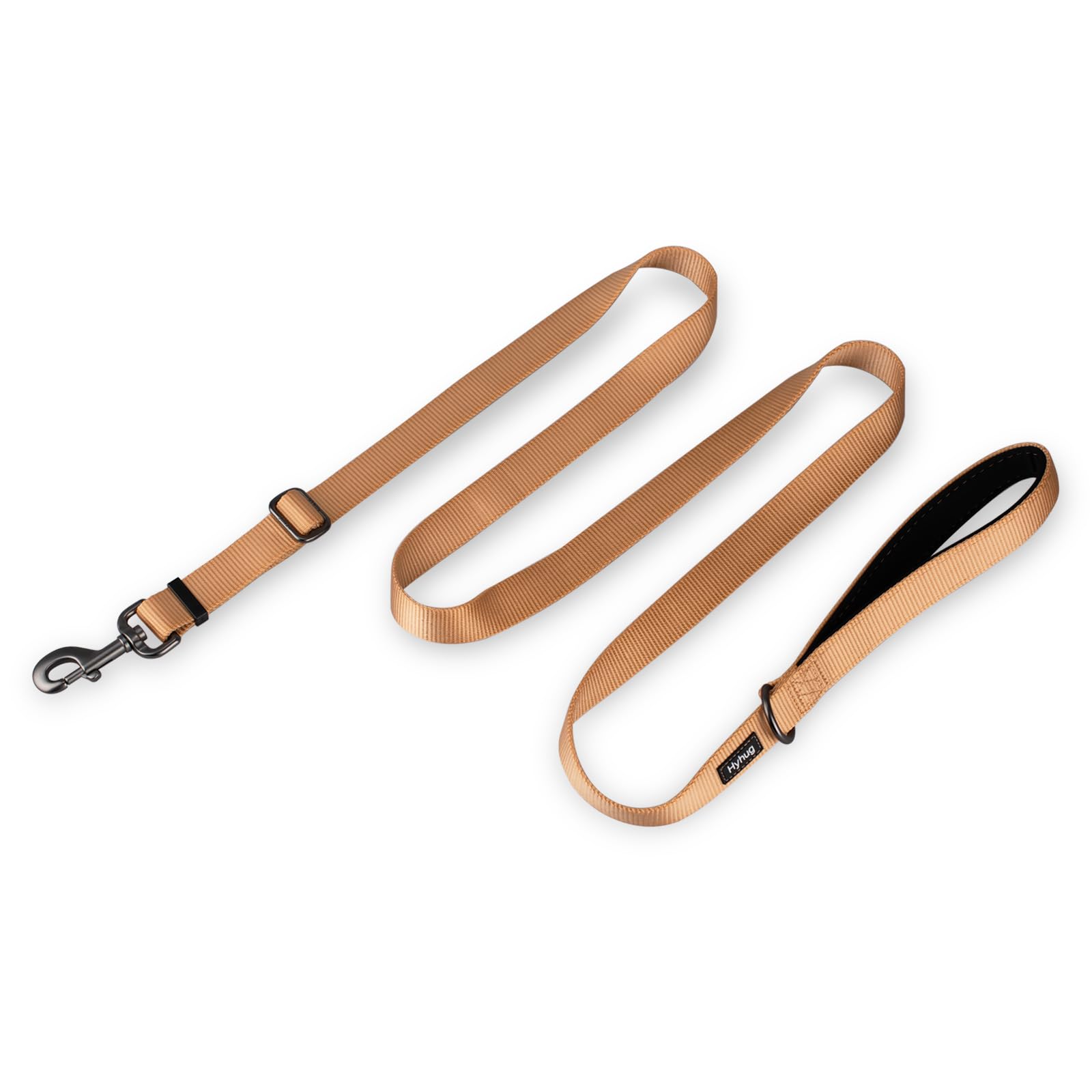 Hyhug Adjustable Dog Leash 4-6ft, Nylon with Soft Padded Handle