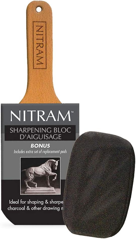 Nitram 700306 Abrasive Stone for Charcoal Tools & Home
