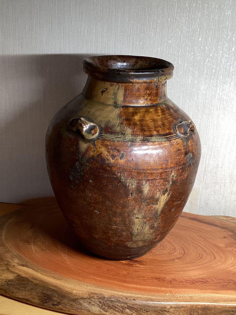 古美術骨董品　六古窯　古越前　茶壺 古美術骨董品 六古窯 古越前 茶壺 古美術骨董品 六古窯 古越前 茶壺