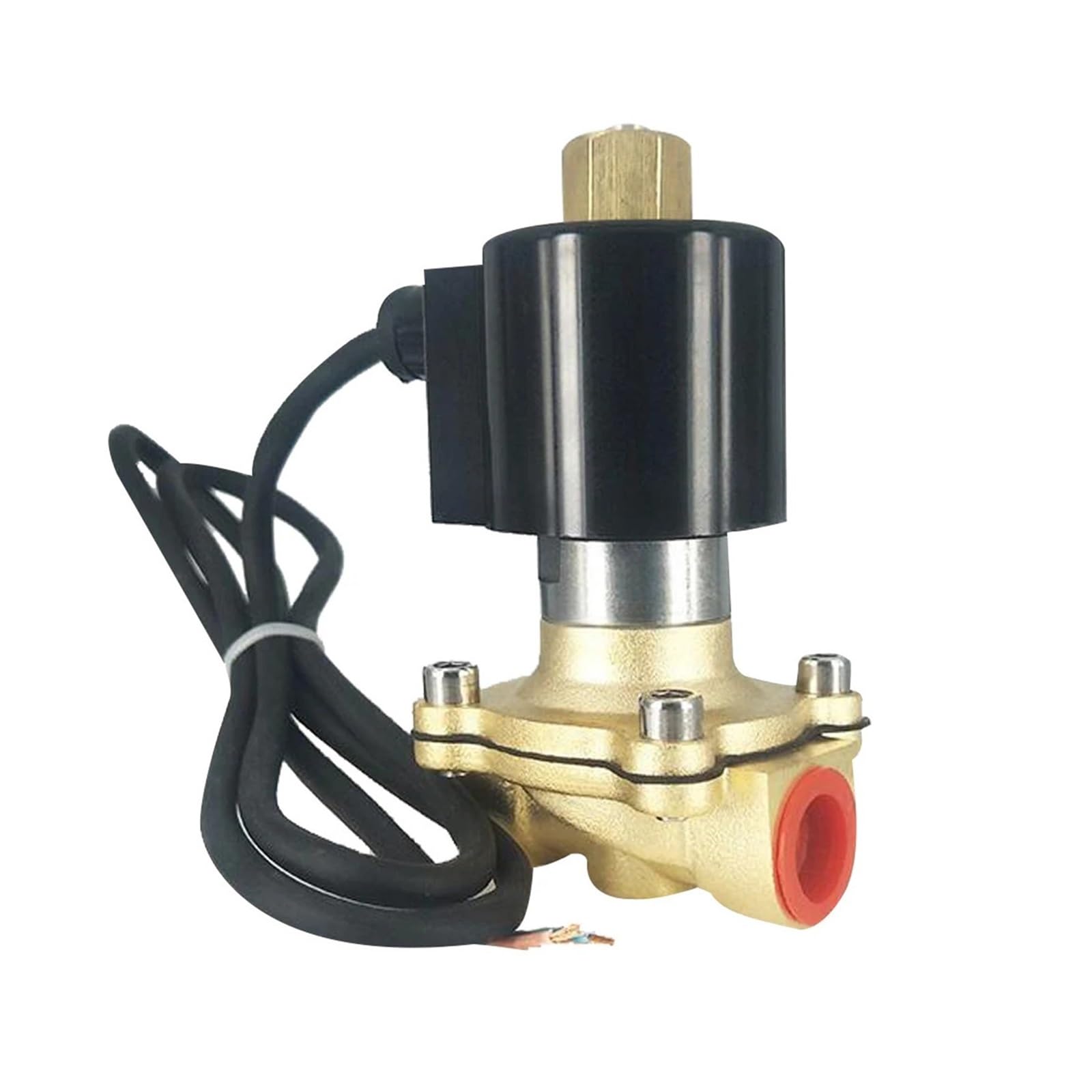 HYUJNAFZR AC220V DC24V IP68 Waterproof and Moisture Proof Normally Open Water Solenoid Valve DN15-DN50 Fountain Underwater valves.