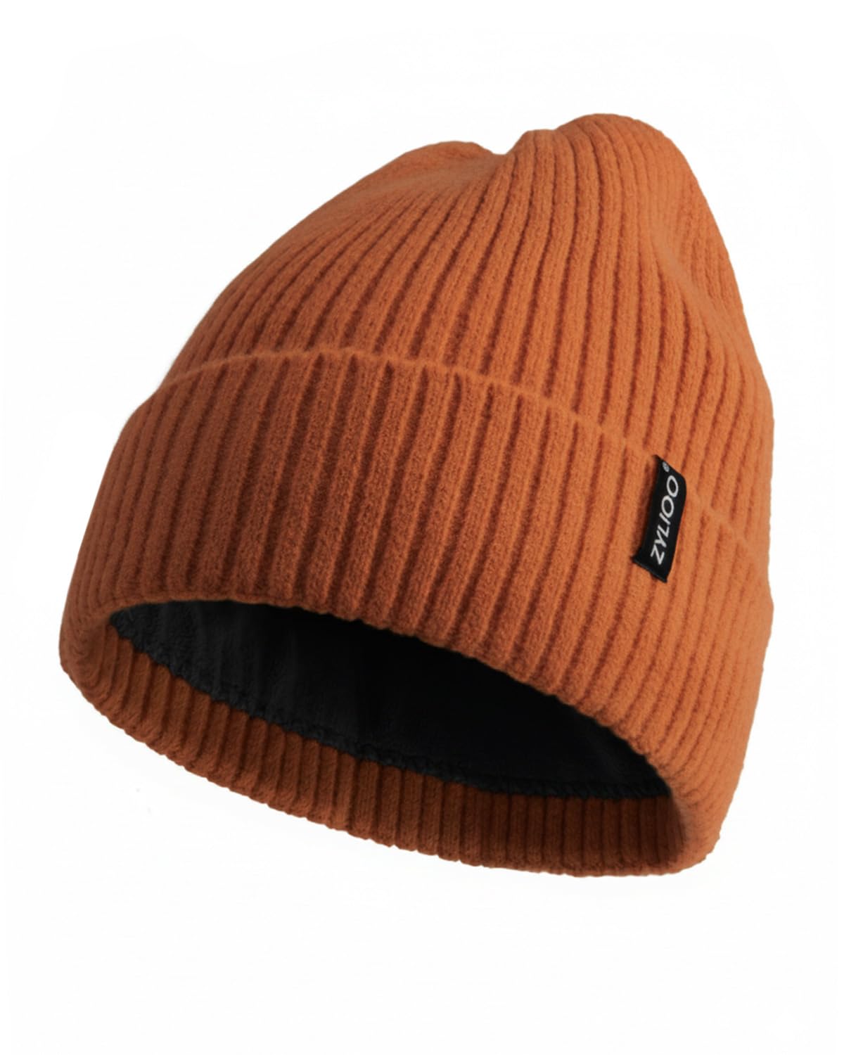 Zylioo XL/XXL Beanie Hats for Big Heads, Winter Knitted Beany Hats, Warm Slouchy Cuffed Skull Watching Cap