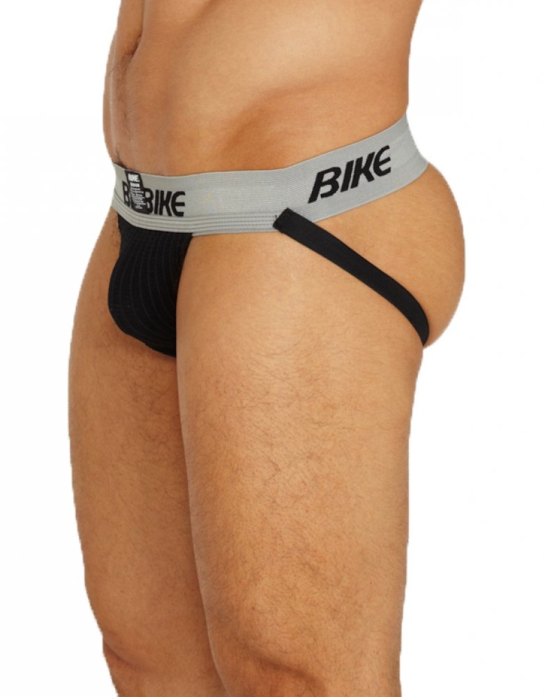 Bike Adult Men's Supporter - Black - 2 Pack