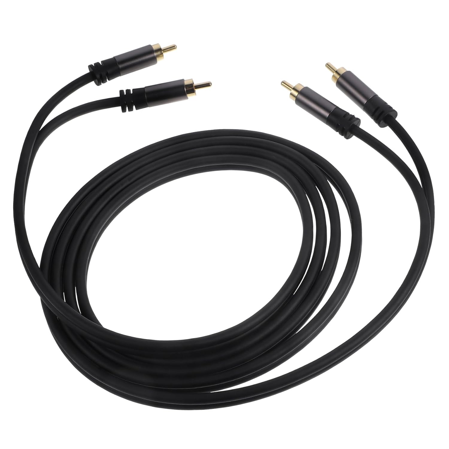 Mikinona Audio Cable to Subwoofer Auxiliary Cord Flexible Connection for Various Audio Devices Reliable Signal Transmission Stylish Design for Home