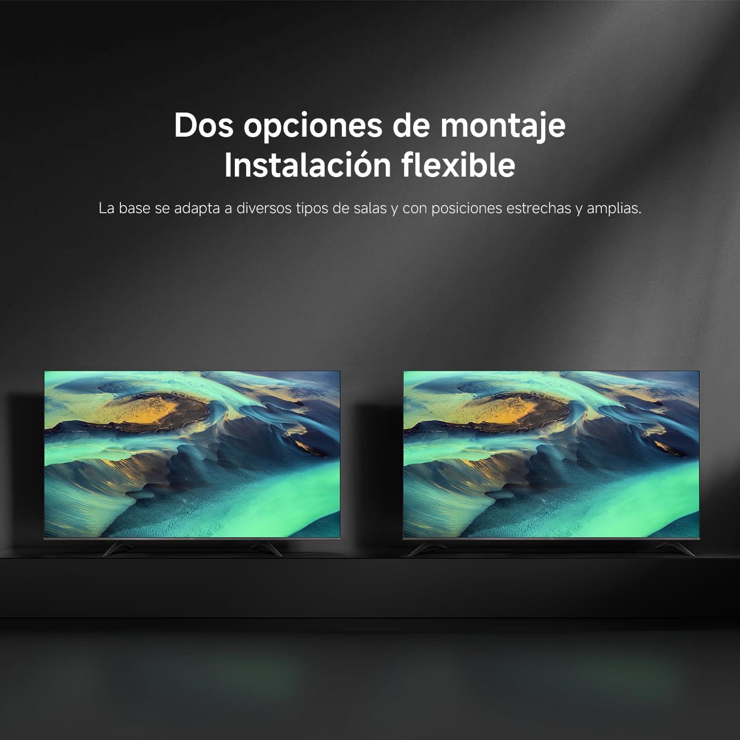 XIAOMI TV F Pro 75, 75 Pulgadas (190 cm), 4K UHD QLED, Smart TV, Fire OS8, Control por Voz Alexa, HDR10+, Modo Game Boost 120Hz, MEMC, 2GB+32GB, Compatible con Apple AirPlay 21