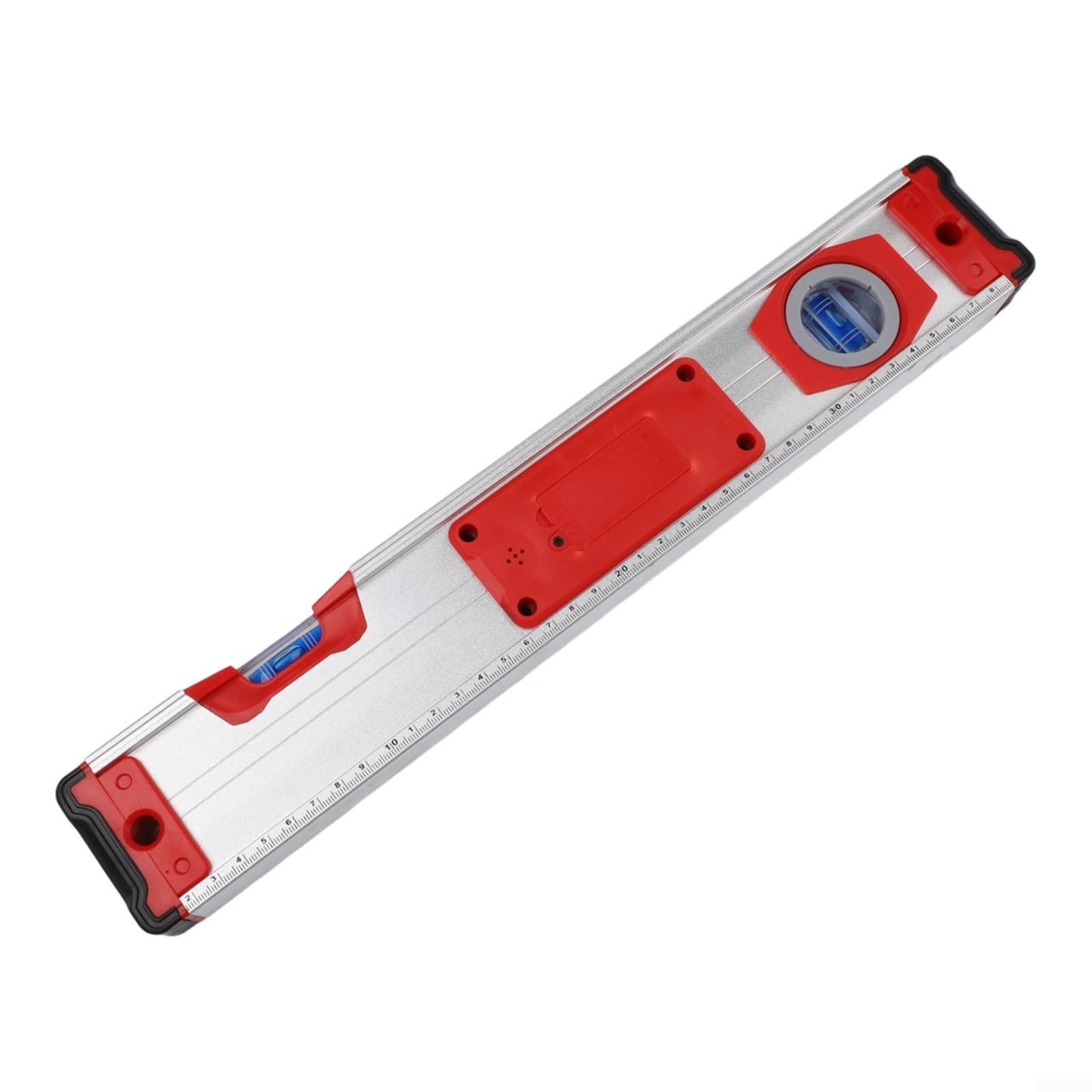 Inclinometro elettronico digitale in lega di alluminio con display retroilluminato, misuratore di pendenza da 0 a 90°, impermeabile, antiolio, 3 in 1, per costruzioni industriali (400 mm)