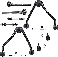 Vista 538 de Detroit Axle - Kit de suspensión frontal de 8 piezas para Dodge Journey 2009-2015, 2 brazos de control inferiores, 2 rótulas, 2 varillas