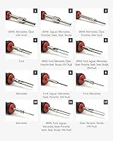 Vista 3 de Kit de liberación de terminales de 23 piezas, conector de cable universal, herramienta de liberación de pin de extracción de clavijas, juego