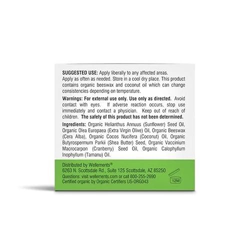 Miniatura 2 de Wellements Rubor orgánico para pecho y pies 2 onzas líquidas eucalipto y lavanda libre de tintes parabenos conservantes