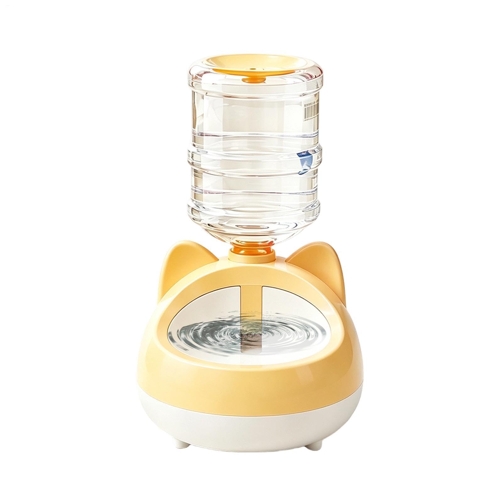 Dispensador de Agua para Mascotas Fuente Bebedero Automático Antifugas | Dispensador Automático De Agua Para Gatos Animales, Conejos, Cachorros, , Perros Pequeños, para beber en Interior, Exterior