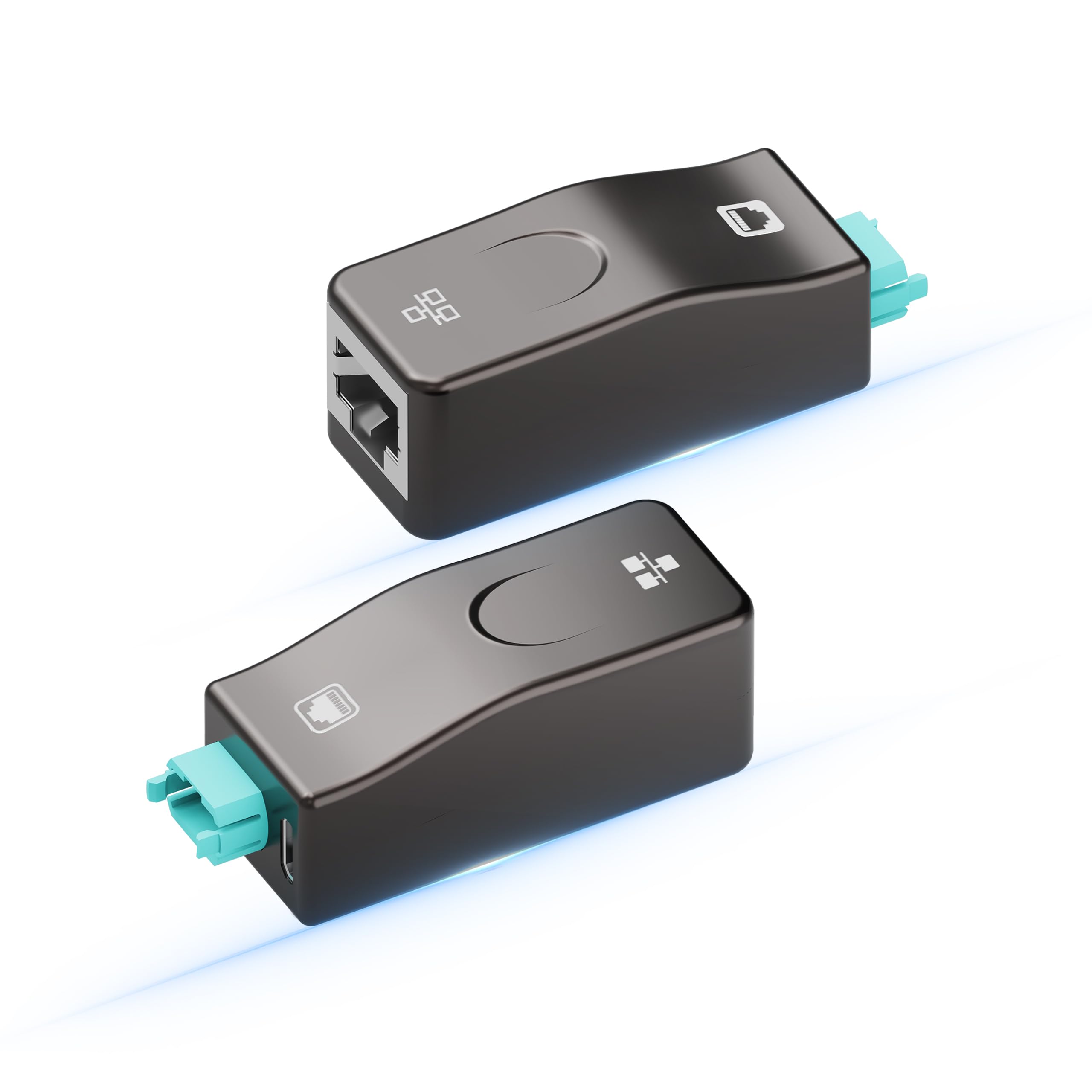 RUIPRO Module Ethernet RJ45 sur fibre, amovible, 1 Gbit/s, alimenté par USB