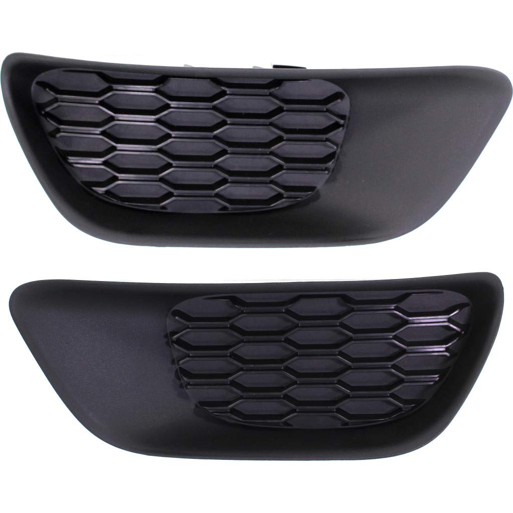 Passenger Side Fog Light Trim For Dodge Journey 2011-2019 - Textured Black Replacement