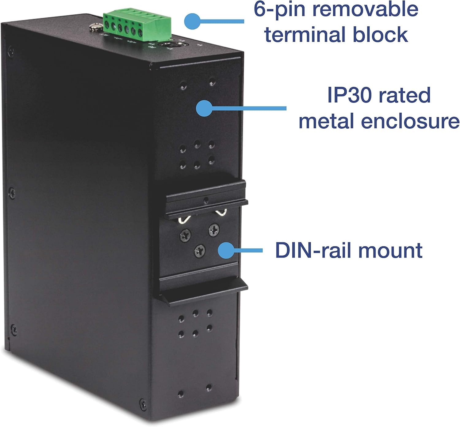 Trendnet switch No administrado Gigabit Ethernet (10/100/1000) Energía sobre Ethernet (PoE) Negro