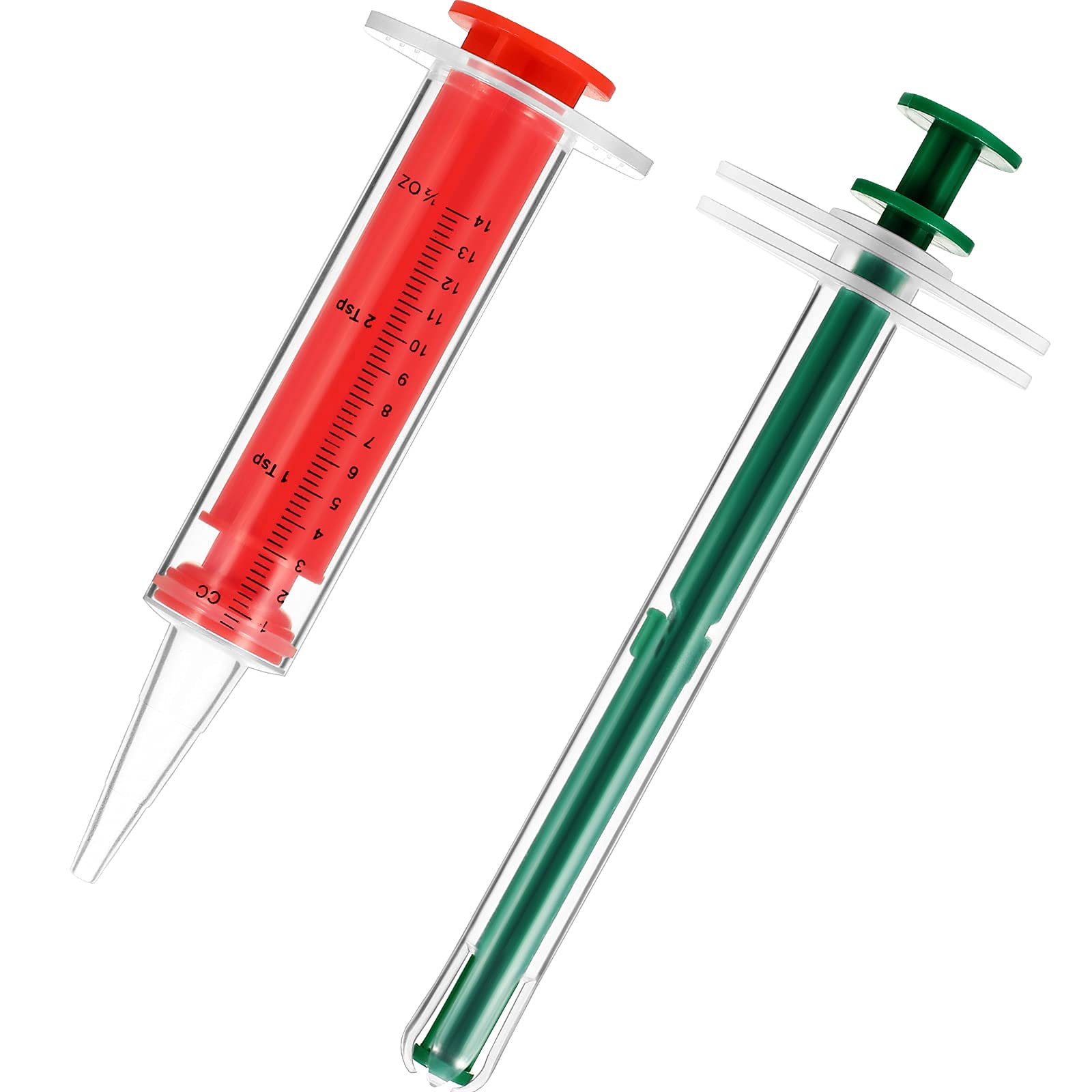 2 Pieces Medicine Feeder Pet Pill Tablet Capsule or Liquid Injector Medical Feeding Tool Kit Syringes for Cats, Dog, Small Animals