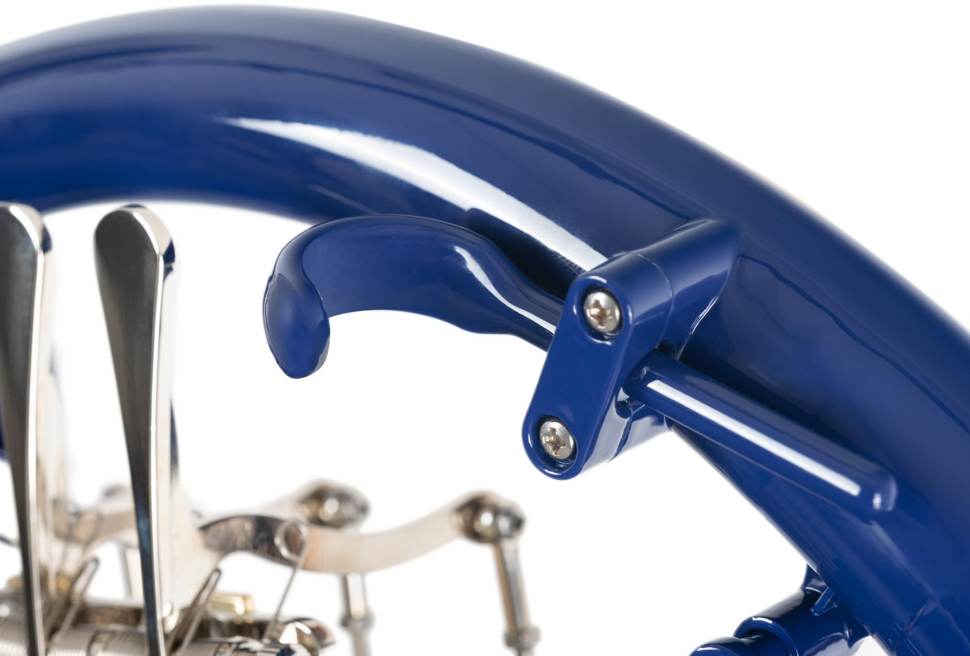Classic Cantabile WH-20BL MardiBrass Corno Francese in plastica blu, con bocchino e custodia con spallacci. Per principianti e professionisti. Resistente, impermeabile, leggero e robusto.