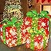   Lighted Christmas Gift Box Set Decor - Set of 3 Christmas Lighted Red Green Gift Box Christmas Decorations Yard/Home Décor Small / Medium / Large  