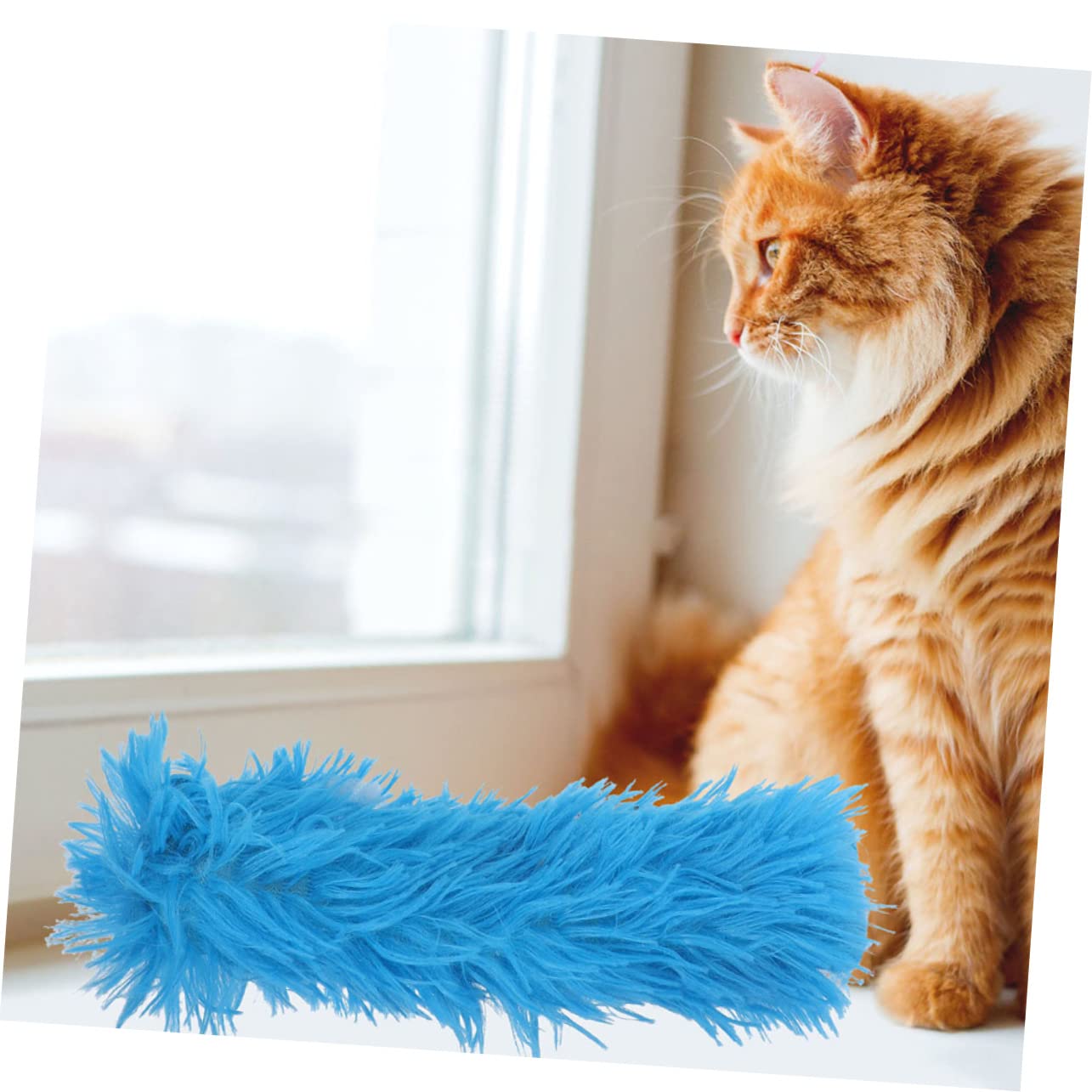 Mipcase 18pièces Jouets Interactifs Chaton avec Herbe à Chat Coussin Doux Et Jouets à Teaser pour Chats Intérieur Fournitures pour Animaux De Compagnie Colorées