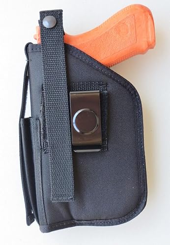 Federal Holsterworks Hip Holster for Byrna LE with or Without a Small Underbarrel Laser, Black - Federal Holsterworks