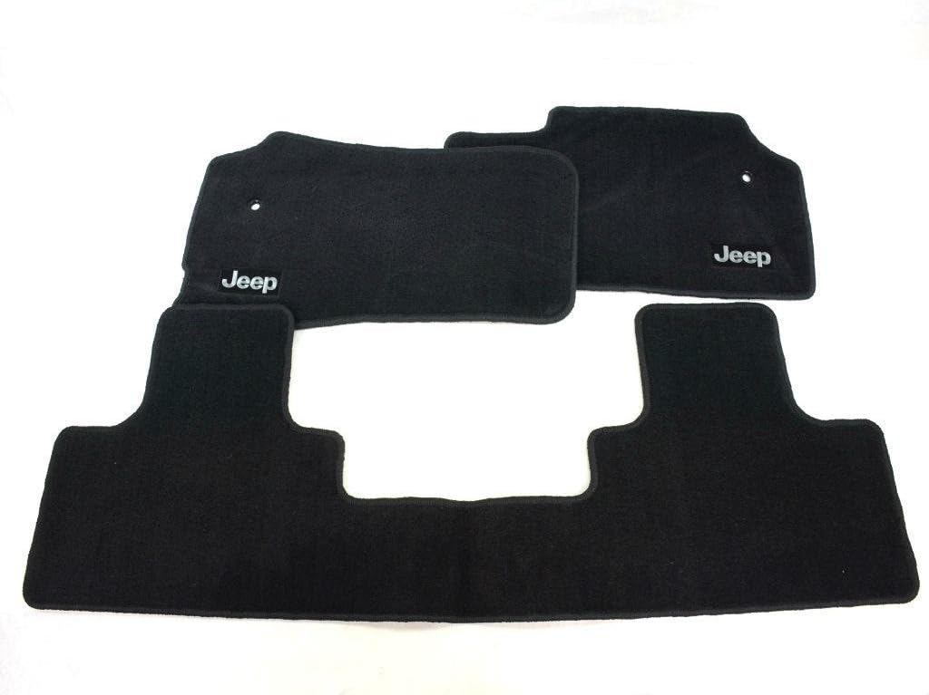 Genuine Jeep Accessories 82209495AC Dark Slate Gray Premium 20 oz. Carpet Floor Mat