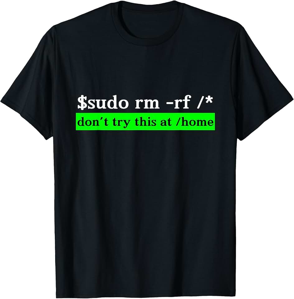 Funny Kali Linux Command Tee Funny Kali Linux Command for Coders Programmers Hackers T-Shirt