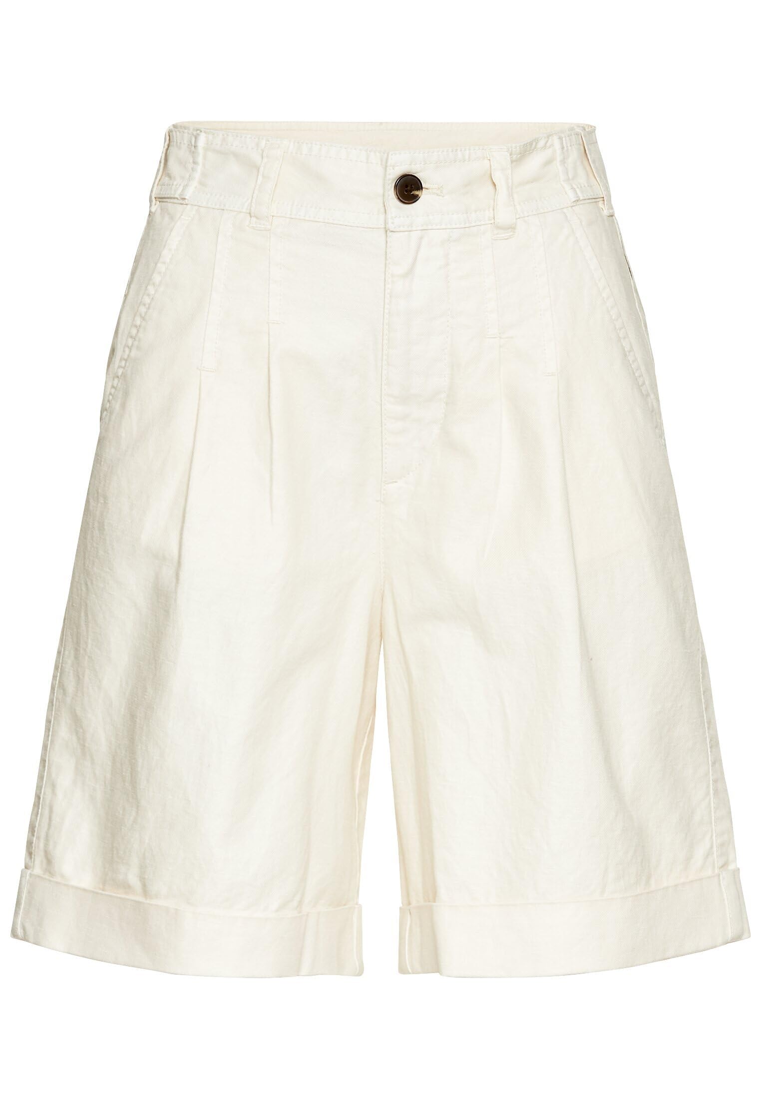 camel active Damen Shorts aus Leinenmix
