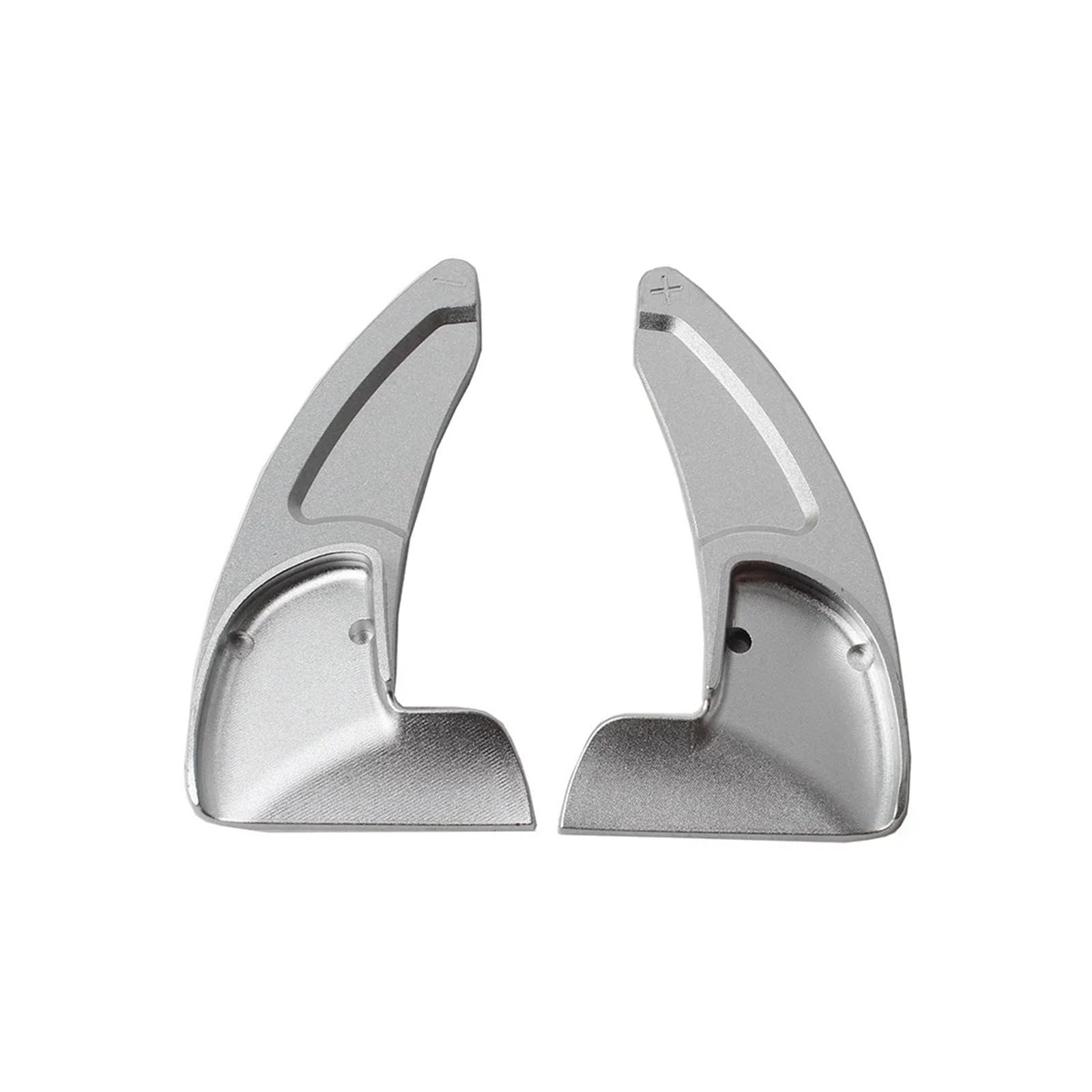 Xxiucj Car Paddle Shifter Extensions for Dodge for Challenger for Charger for Hellcat Steering Wheel Direct Shift Paddle Gear Shifter Extension(Silver)