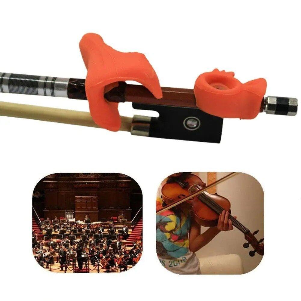 バイオリン　弓　肩当て　グリップ矯正トレーナー　ケースセット バイオリン 弓 肩当て グリップ矯正トレーナー ケースセット