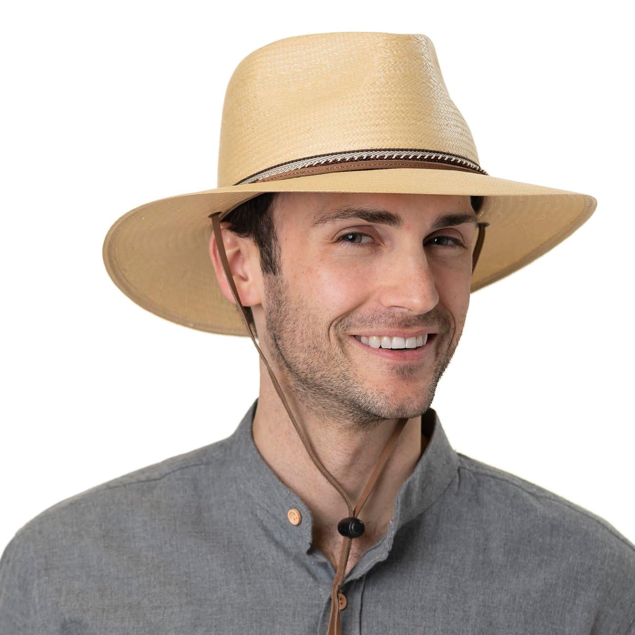 Stetson Ralcott Sombrero Traveller Paja Toyo Proteccion UV 40 Unisex Primavera Verano