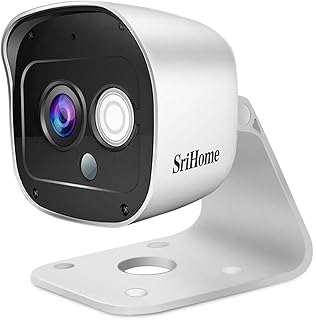 SriHome SH029 Videocamera 1296P Wireless Interno e Esterno Telecamera di Sicurezza IP66 Impermeabile con Visione Notturna Sensore di Movimento Audio SriHome SH029 Videocamera 1296P Wireless Interno e Esterno Telecamera di Sicurezza IP66 Impermeabile con Visione Notturna Sensore di Movimento Audio