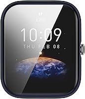 Vista 9 de Funda protectora de pantalla compatible con Amazfit Bip 3 Pro/Bip 3 Smart Watch Funda de TPU suave ultradelgado protector de pantalla para Amazfit