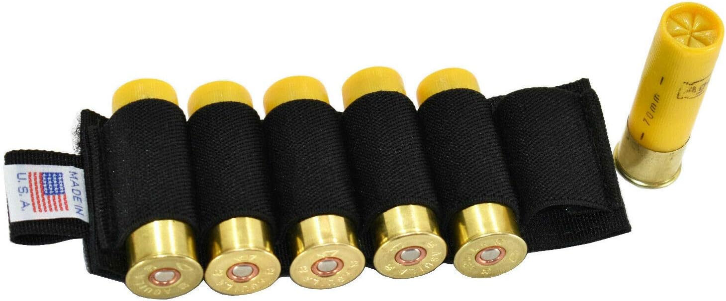 Trinity 6-Round Shell Holder Compatible with Winchester SXP – 20 Gauge Carrier with Hook and Loop Mount – Made in USA