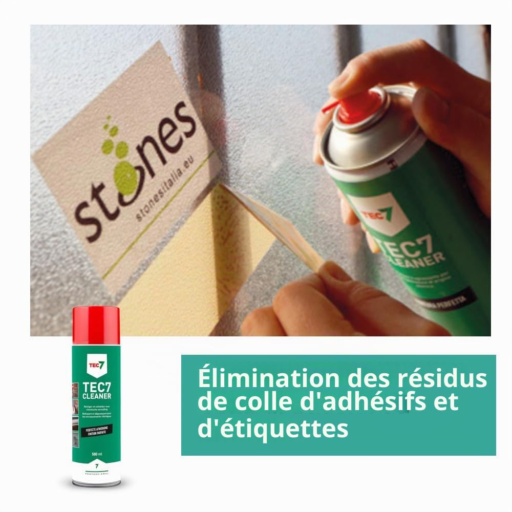Tec7 Cleaner - Nettoyant et dégraissant universel - Tec7-0,5 L - Aérosol