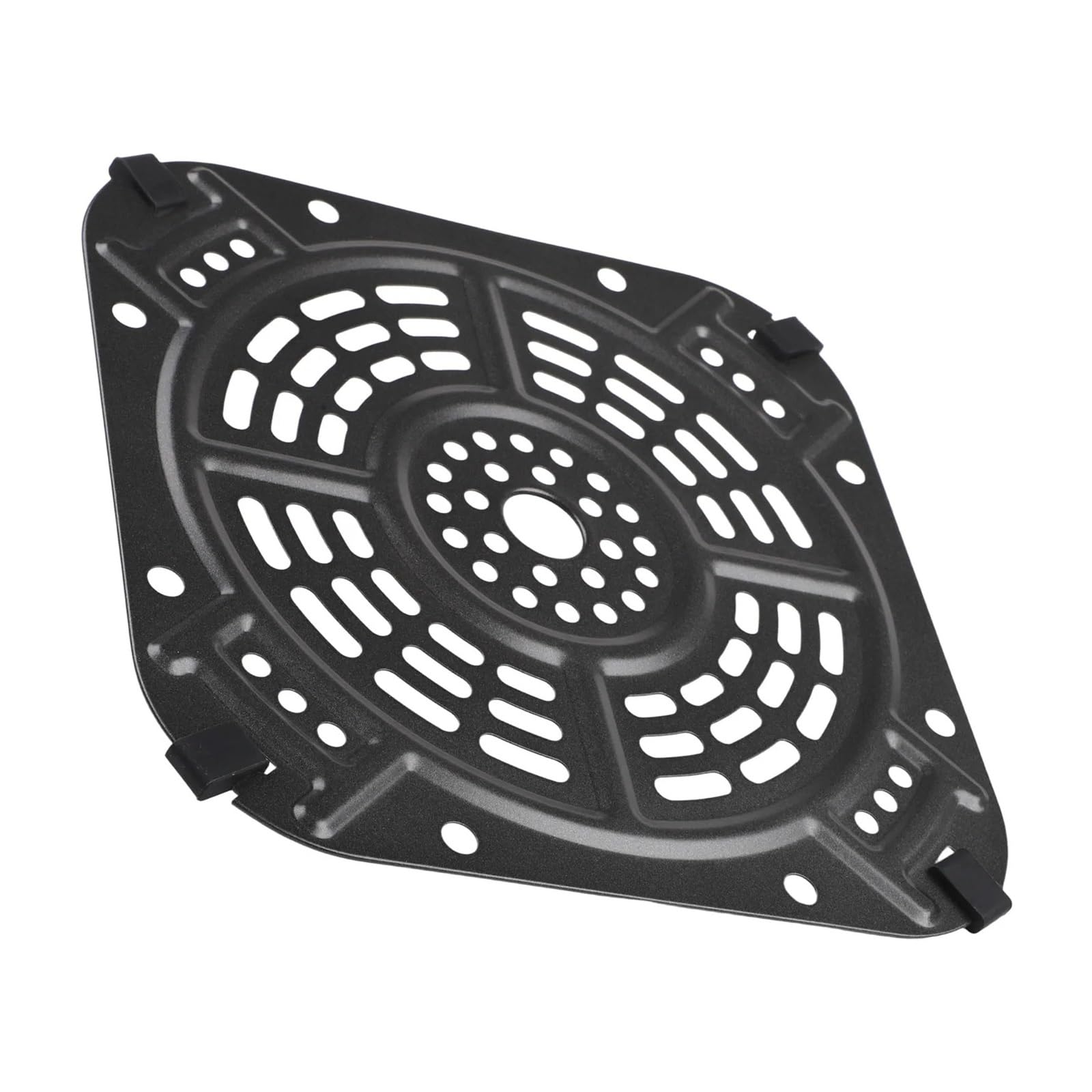 Genérico 1 Placa de Repuesto for freidora de Aire for 2 Cuartos. | 21,5x21,5 cm, bandeja cuadrada, duradera, compatible con AF141, fácil de limpiar