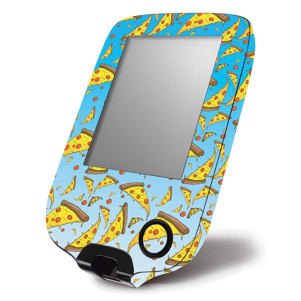 MightySkins Skin Compatible with Abbott Freestyle Libre 1 & 2 - Raining Pizza | Protective, Durable, and Unique Vinyl Decal wrap Cover | Easy to Apply, Remove, and Change Styles | Made in The USA