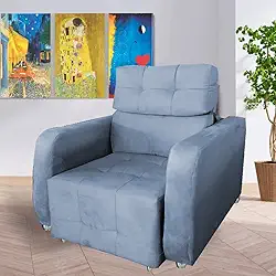 Poltrona Retratil e Reclinavel Safira Grafitte