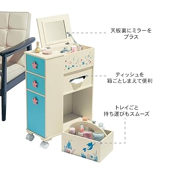 アリエル　メイクボックス ディズニー バニティメイクボックス アリエル 4589581105701