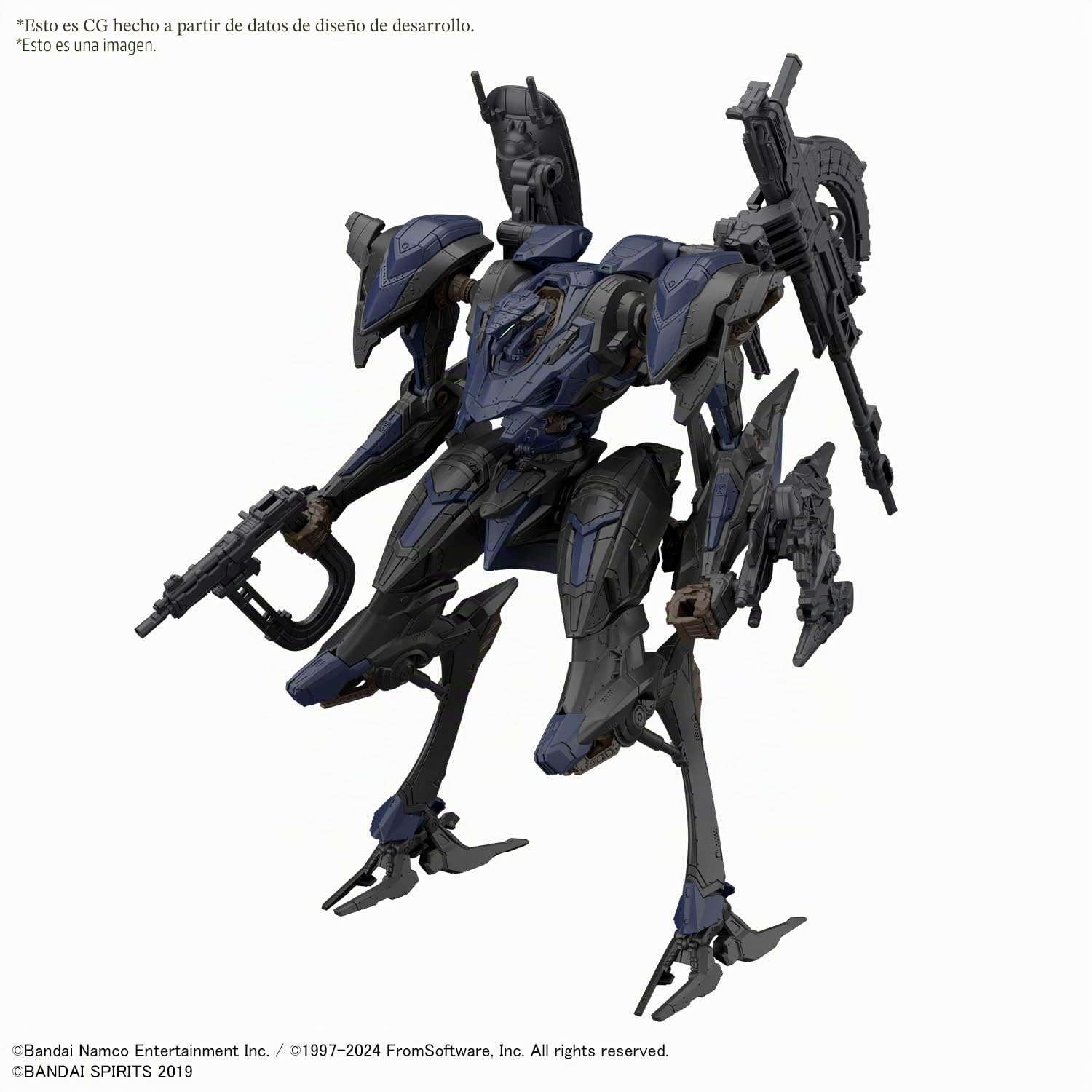 BANDAI Spirits 30 mm blindado Core Vi Fires of Rubicon Schneider NACHTREIHER/40E Steel Haze