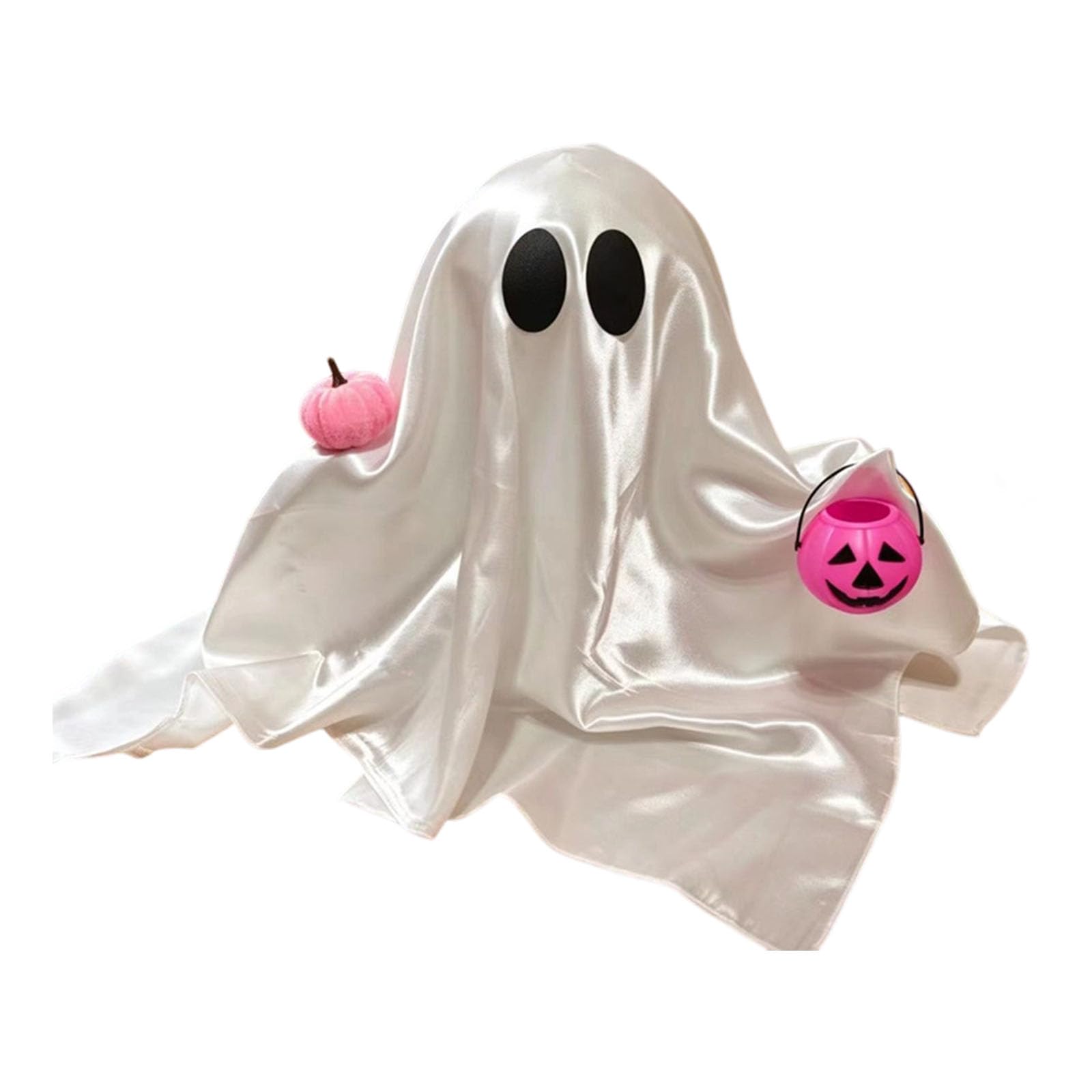 Halloween Ghostly Figurines Pumpkins Ghostly Statue Sculptures Miniature Garden Accessories Monsters Figurines Ornament Scary Sculptures