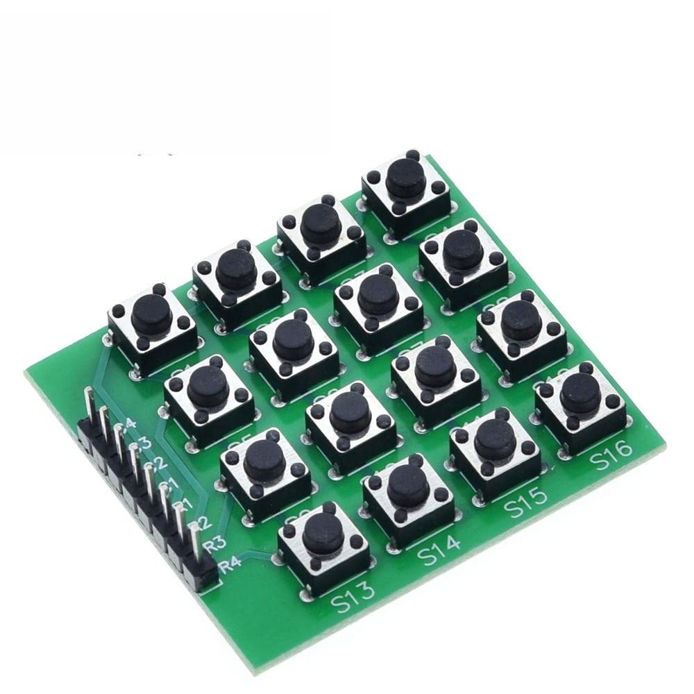 4x4 Matrix 16 Keypad Keyboard Module 16 Button Mcu for Arduino