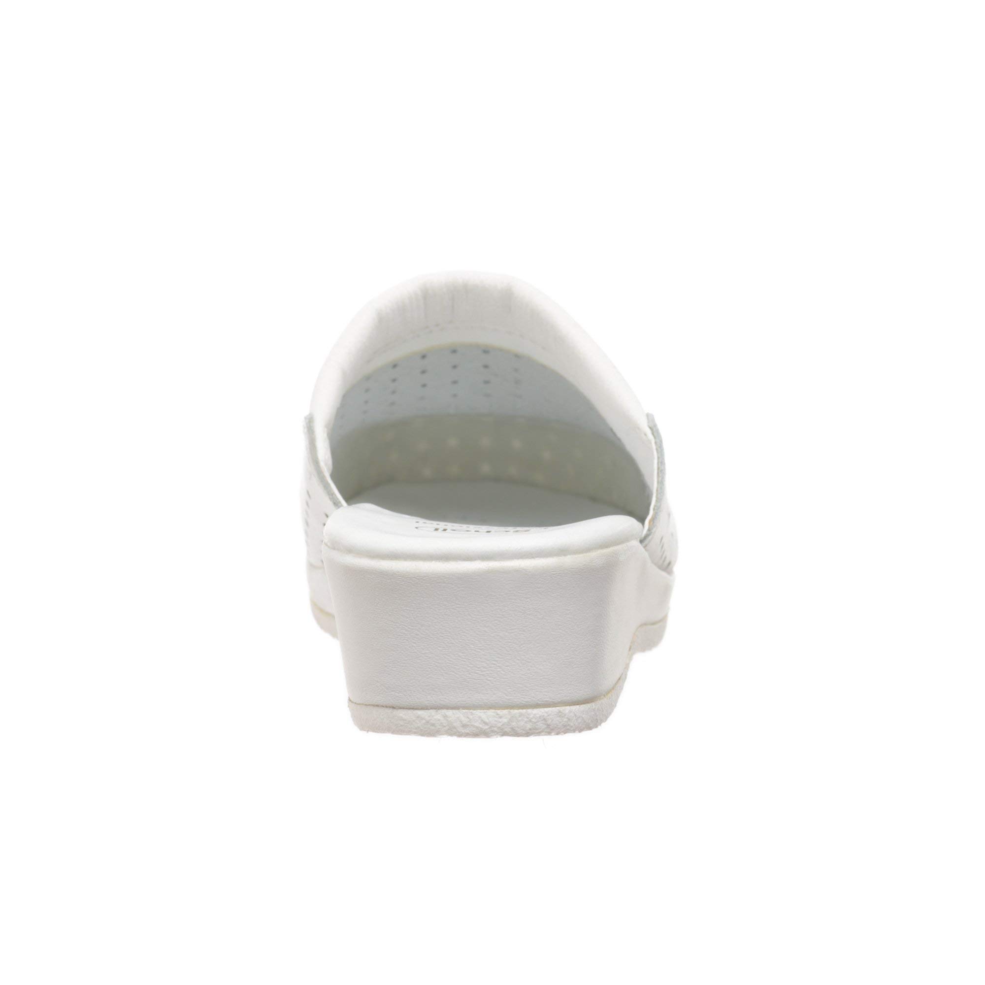Scholl Linea Professionale Clog Backguard, Bianco, 36 EU