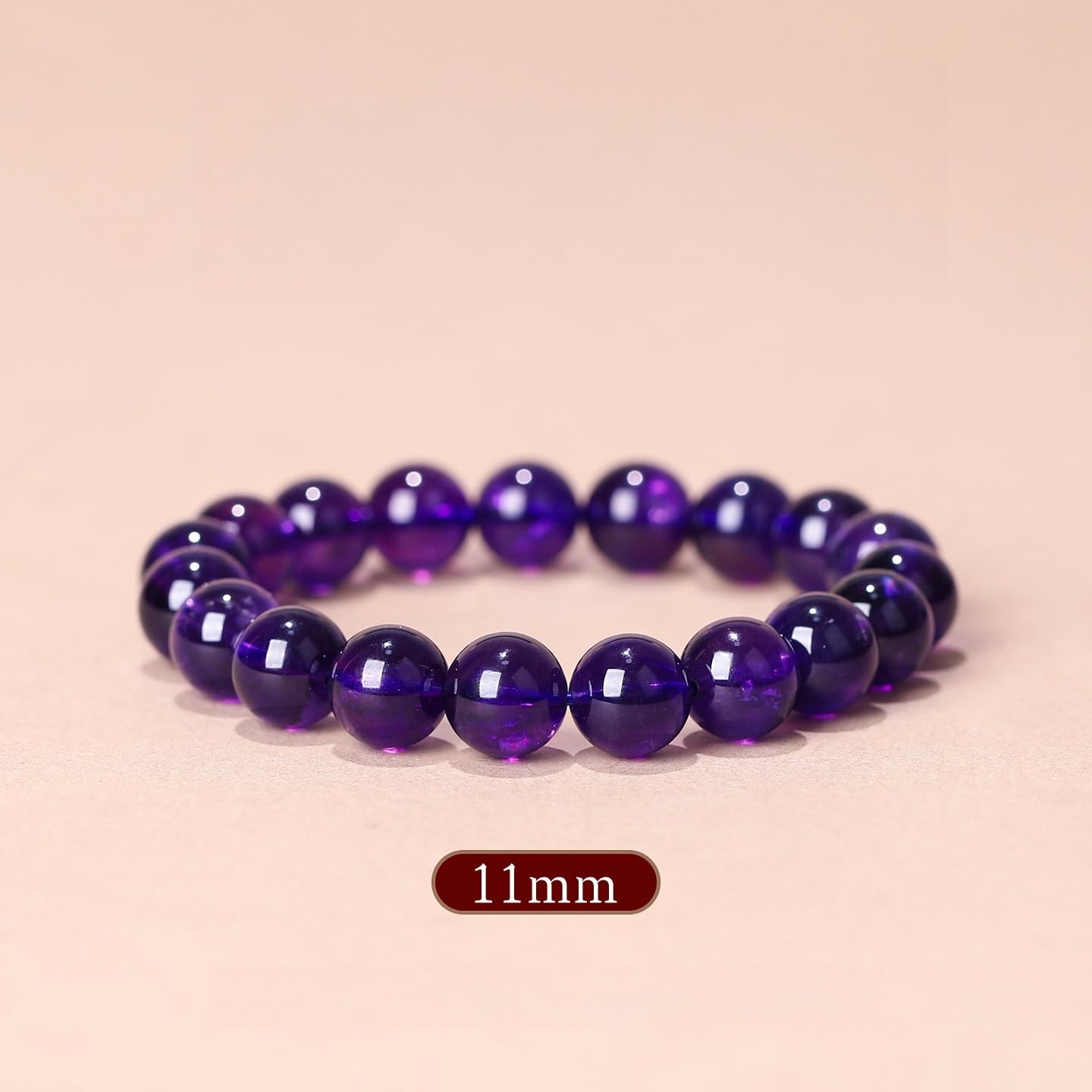 Braccialetto Artigianale Bracciali Con Ametista In Varie Misure Per Uomo E Donna