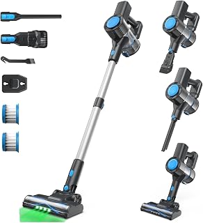 Compatible With INSE N10 Cordless Vacuum Cleaner - 30Kpa Suction, Ultra Lightweight Handheld Stick, 40 Mins Runtime, 1.2L Dust Cup For Carpet(AU)