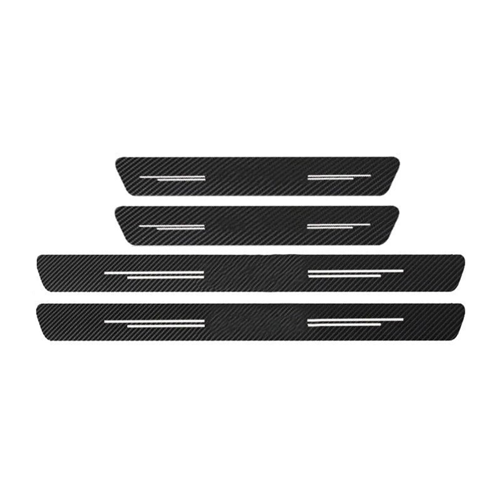 Protector De Umbral Puerta Coche para VW para Jetta para CC para Beetle embellecedor de umbral(4Pcs)