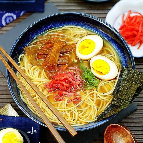 Miso Ramen Kochset für japanische Nudelsuppe (für 6 Portionen, 10-teilige DIY Ramen Box, inkl. Anleitung), Geschenkidee