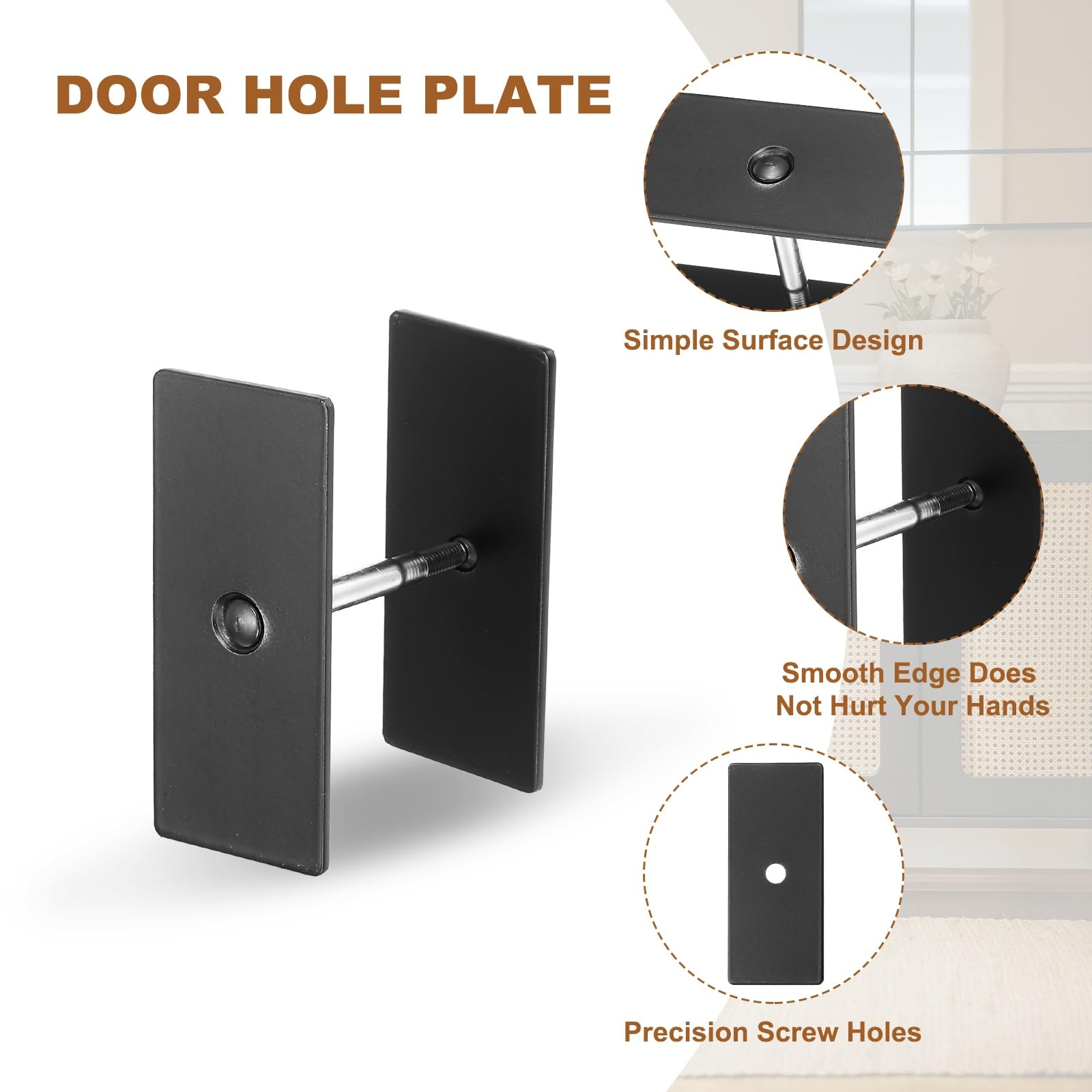 PATIKIL Door Hole Cover Plate - Image 3