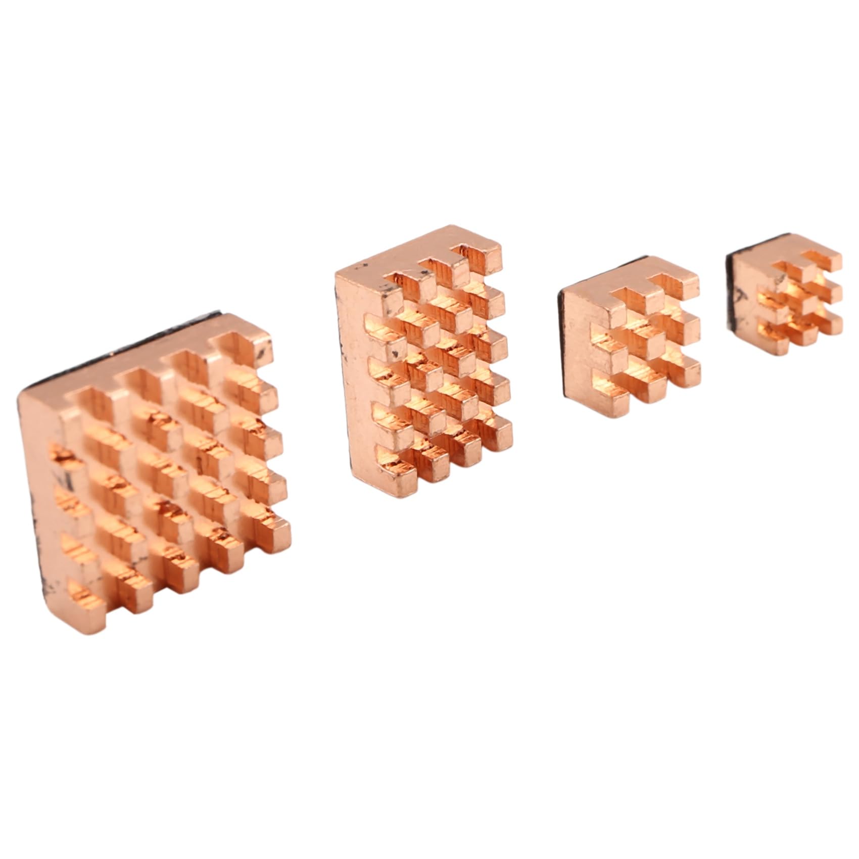 Yaregelun 4 Pieces Cooling Copper Heatsink for 4B 1G 2G 4G Cooling Heatsinks Cooler(Pure Coper Heatsink)