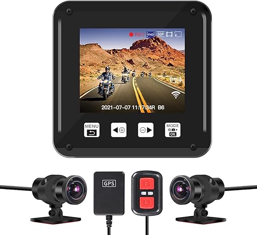 vsysto motorcycle dash cam