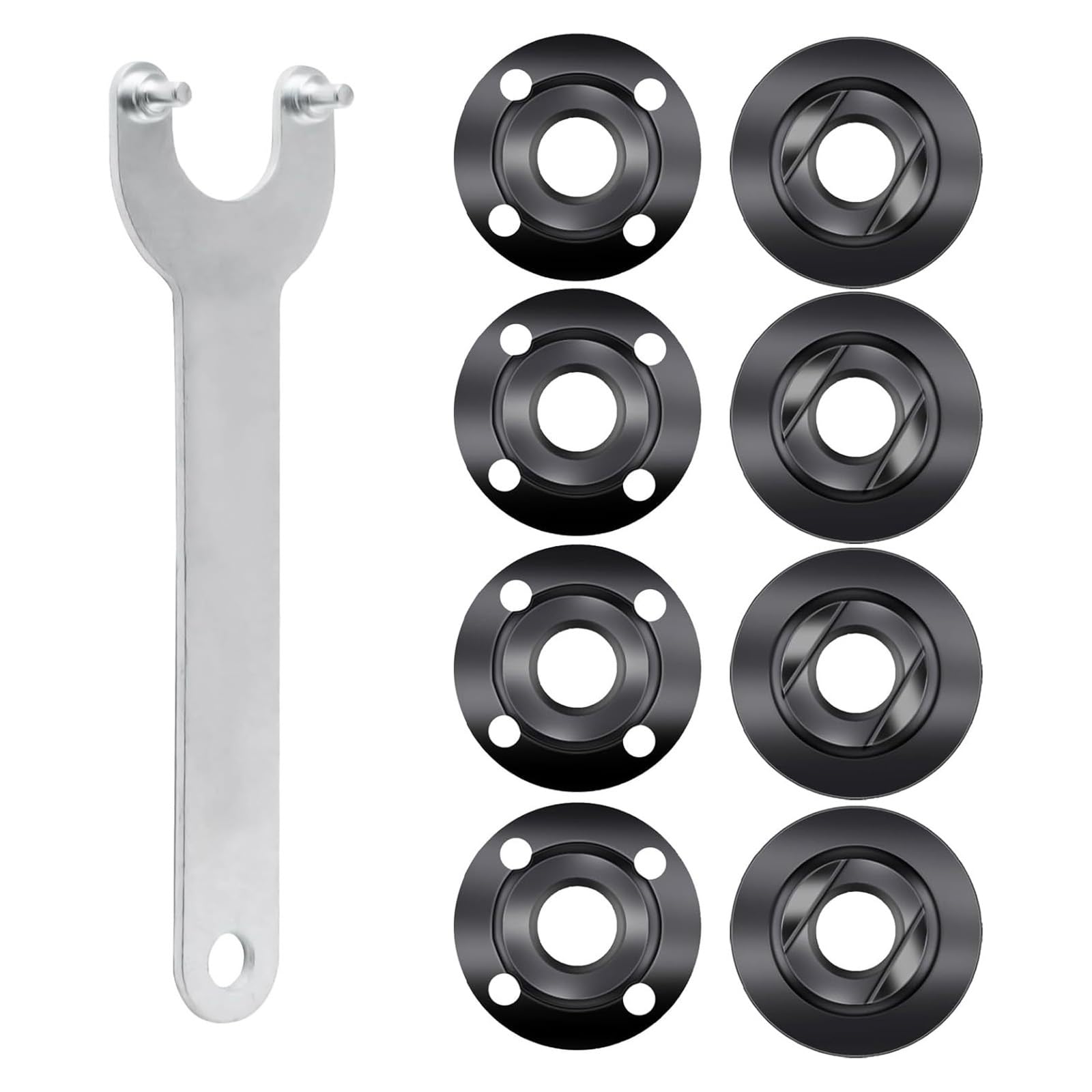 Alloneslife Heavy-Duty Grinder Wheel Fastener Plate Secure Attachment For Tough Operations Power Tool Accessories