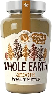 Whole EarthSmooth Peanut Butter 454 g (order 6 for trade outer)