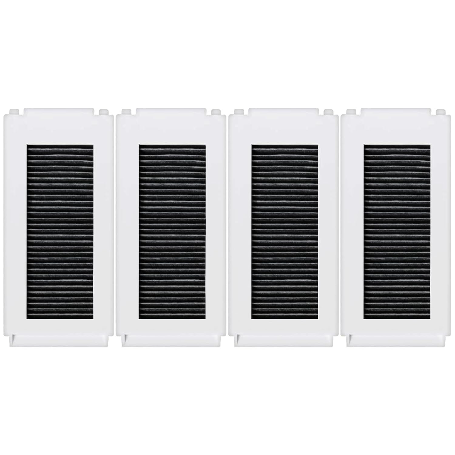 LOOHAOC Filter for Ecovac S Deebot N30 Pro OMNI/N30 OMNI Robot Vacuum Cleaner, with Cleaning Brush, Pack of 4